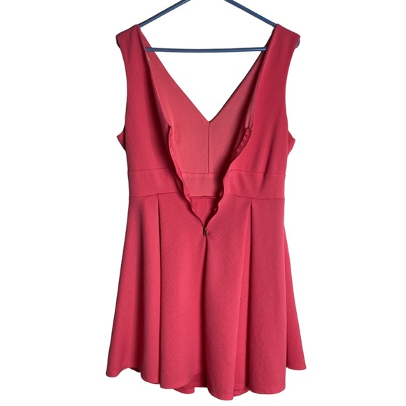 love J Woman's Dress Sleeveless Skater Womans Ladies Size Large Zipper - Picture 3 of 10